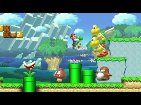 VIDEO : New Super Mario Game Mashup of Classic Mario
