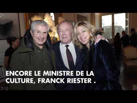 VIDEO : PHOTOS. Claire Chazal, Brigitte Fossey, Frdric Beigbeder... leur dernier hommage  Michel