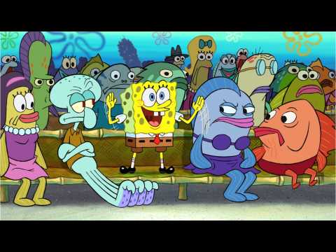 VIDEO : SpongeBob SquarePants Spotted During Super Bowl Halftime Rehearsals