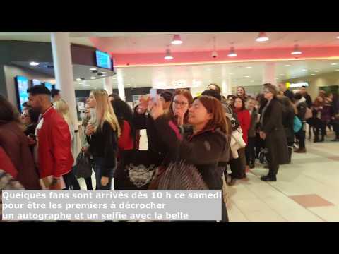 VIDEO : Dunkerque : Iris Mittenaere devant plus de 300 fans au Furet du Nord