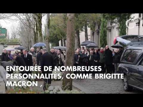 VIDEO : PHOTOS. Obsques de Michel Legrand : l'motion de Macha Mril et des siens au cimetire du P