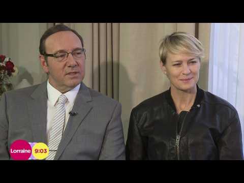 VIDEO : Robin Wright Talks Working With Kevin Spacey