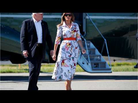 VIDEO : Melania Trump Colorfully Dresses To Impress