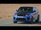 The new Range Rover Sport SVR On-road Driving Video