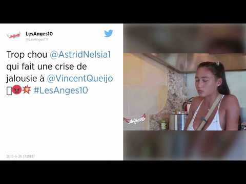 VIDEO : Les Anges 10 : Astrid Nelsia compltement jalouse !