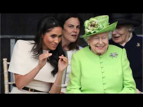 VIDEO : The Duchess of Sussex and Queen Elizabeth Are On Their First Royal Outing Together