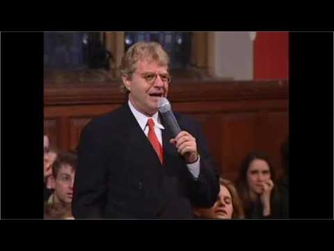 VIDEO : 'The Jerry Springer Show? Meets It's End