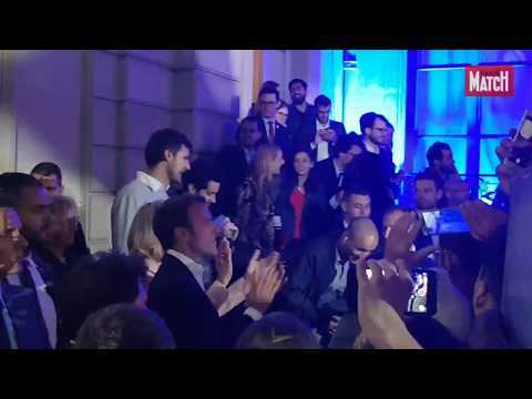 VIDEO : Emmanuel et Brigitte Macron transforment l'Elyse en bote de nuit