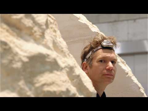 VIDEO : French Performance Artist Emerges After Week Trapped In Sculpture