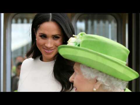 VIDEO : Meghan Markle?s Takes First Solo Outing with Queen Elizabeth