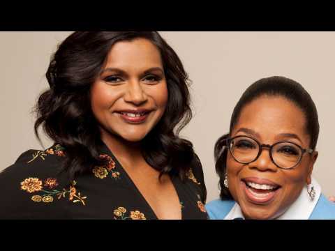 VIDEO : Mindy Kaling says her baby stopped crying when she realized she was in the presence of Oprah