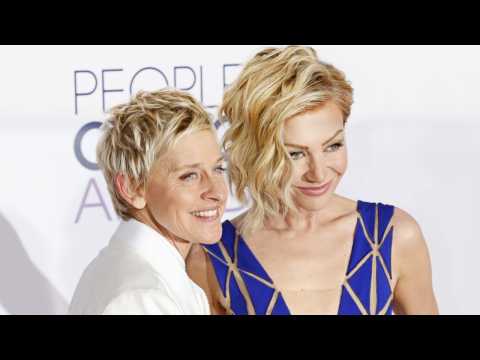 VIDEO : Divorce Rumors Make Ellen And Portia Feel 