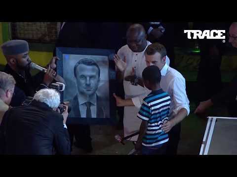 VIDEO : INCREDIBLE 11 year old kid drawing of Emmanuel Macron