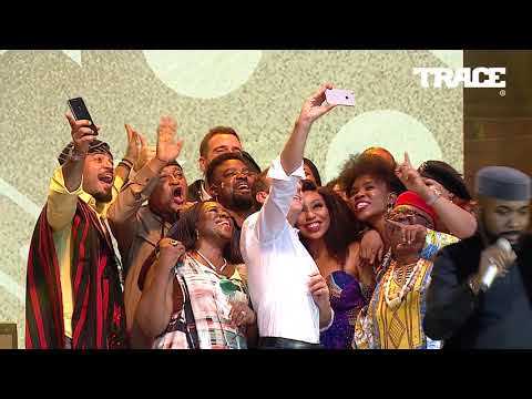 VIDEO : When president Emmanuel Macron meets Nollywood actors