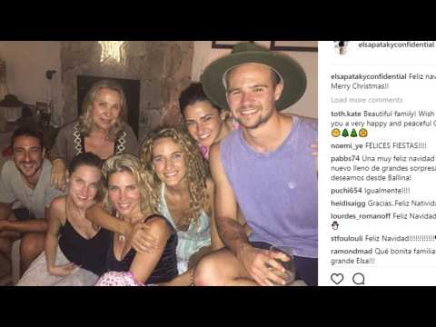 VIDEO : Elsa Pataky recibe una visita muy especial por Navidad