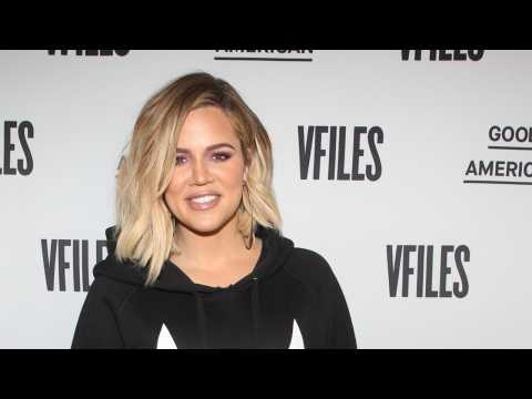 VIDEO : Khlo Kardashian Wears Sparkly Naked Jumpsuit For Kardashian Party