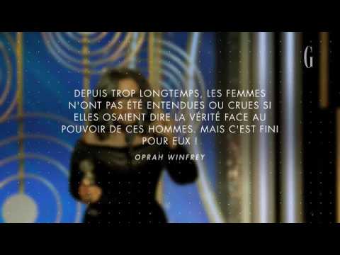 VIDEO : Oprah Winfrey : dcouvrez son puissant discours contre le harclement sexuel