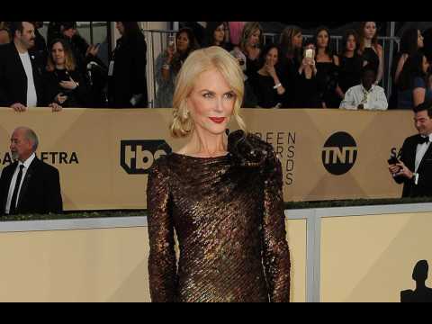 VIDEO : Nicole Kidman's SAG Award emotions