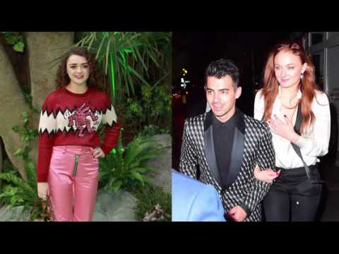 VIDEO : Maise Williams will be Sophie Turner's bridesmaid