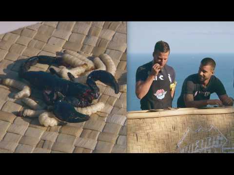 VIDEO : Dgustation de scorpion dans Friends Trip 4 ! - ZAPPING PEOPLE DU 24/01/2018