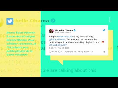 VIDEO : Barack Obama dvoile son amour  Michelle pour la Saint-Valentin
