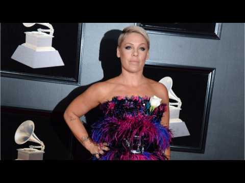 VIDEO : Pink Is Fending Off The Flu Ahead Of Super Bowl Performance