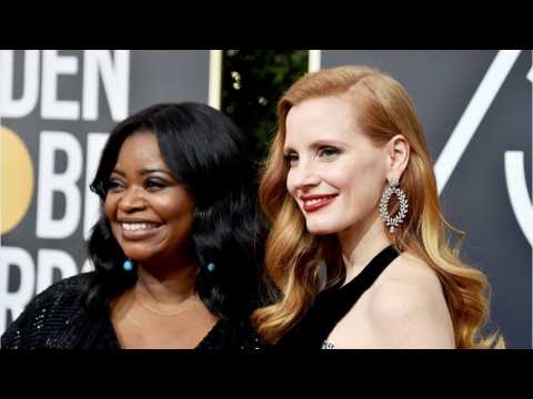 VIDEO : Jessica Chastain And Octavia Spencer Co-Star In Christmas Film