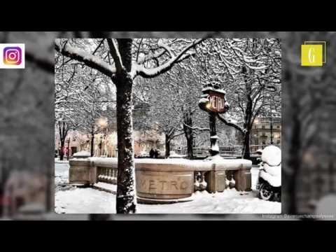 VIDEO : Paris sous la neige : ces clichs hypnotisants