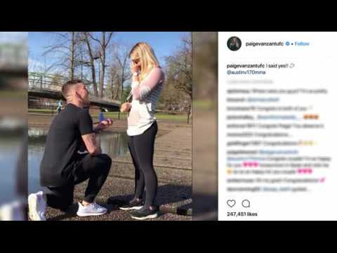VIDEO : UFC's Paige VanZant is Engaged!