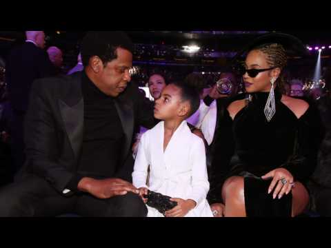 VIDEO : Blue Ivy Had The Best Seat In The House At Grammys