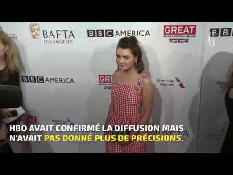 VIDEO : Maisie Williams rvle le mois de la sortie de 'Game of Thrones'