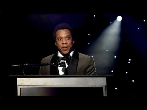 VIDEO : Jay-Z Is Honored At Clive Davis Party Just Before Grammys