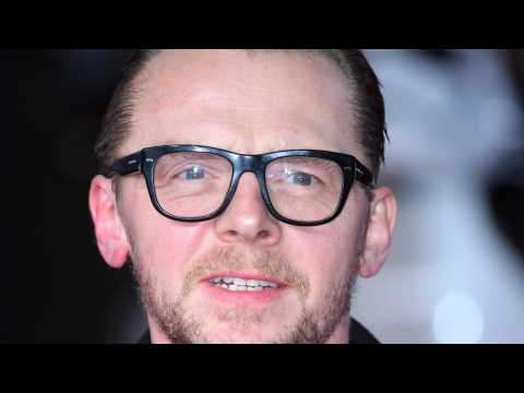 VIDEO : Simon Pegg: 'Star Wars' Role Made Him Sweat