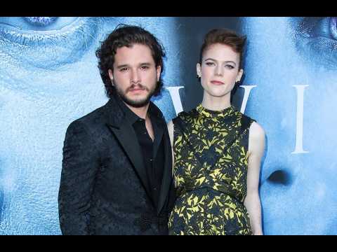 VIDEO : Kit Harington and Rose Leslie haven't planned wedding yet