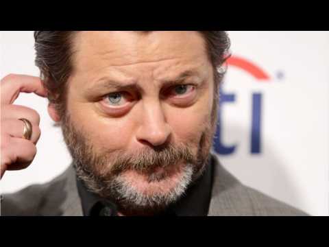 VIDEO : Nick Offerman Does Not Like Fake Ron Swanson Twitter Accounts