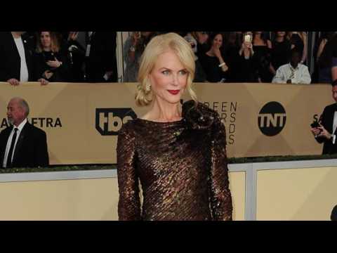 VIDEO : Flu Prevents Nicole Kidman From Celebrating SAG Award
