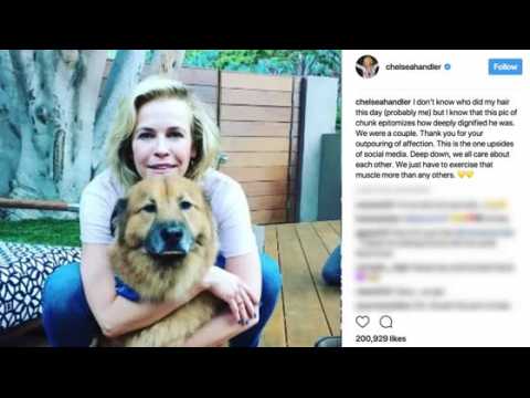 VIDEO : Chelsea Handler Mourns Beloved Dog 'Chunk'