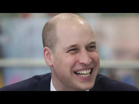 VIDEO : Prince William Sports Slick New Haircut