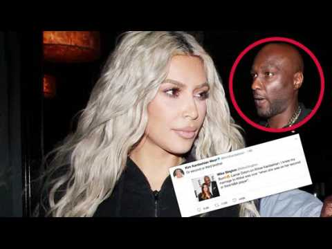 VIDEO : Kim Kardashian Absolutely Roasts Lamar Odom on Twitter