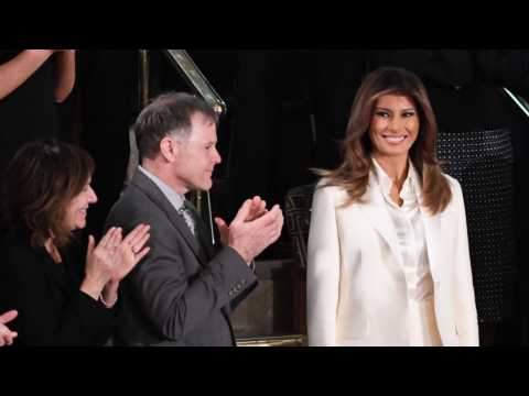 VIDEO : Did Melania Trump's State Of The Union Address Outfit Mean Something?