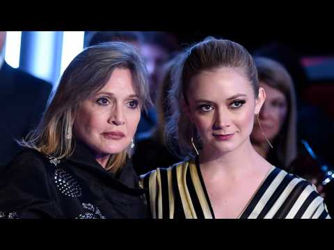VIDEO : Star Wars: Billie Lourd and Carrie Fisher Once Tried Sneaking Into a 'Force Awakens' Screeni