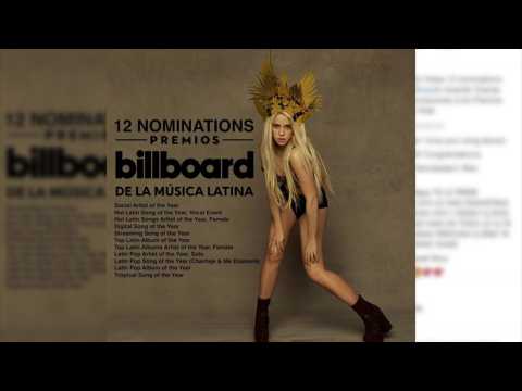 VIDEO : Shakira, recuperada de la voz, obtiene 12 nominaciones Billboard