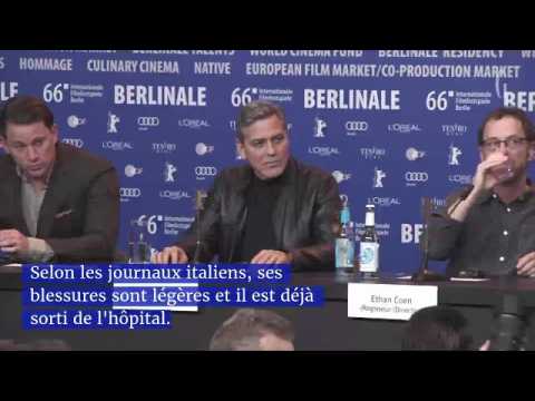 VIDEO : George Clooney hospitalis en Sardaigne