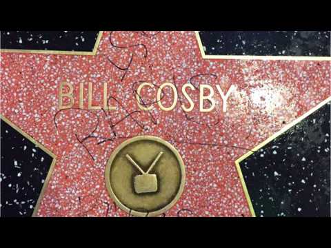 VIDEO : 'Serial Rapist' Written On Cosby's Walk Of Fame Star