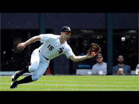VIDEO : Adam Engel Makes Heroic Catch
