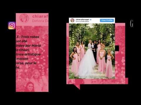 VIDEO : Les 5 folies du mariage de Chiara Ferragni, l?une des influenceuses les plus populaires d?In