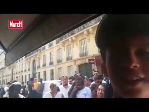 VIDEO : A Paris, la ferveur sur les Champs-Elyses