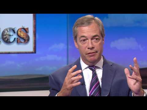 VIDEO : Nigel Farage Gets Called Out For Sharing Fake Photo On Twitter