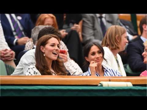 VIDEO : Meghan Markle & Kate Middleton Make First Solo Appearance Together