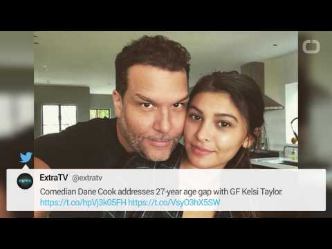 VIDEO : Dane Cook Pokes Fun at His Relationship with Much Younger GF